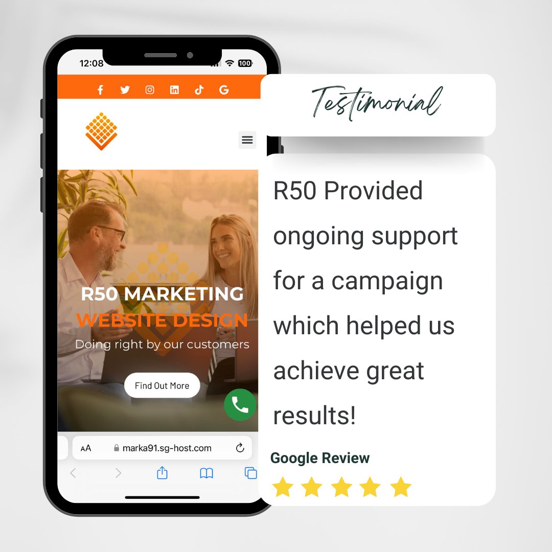 Every review means so much, and we always appreciate people, and businesses, spending the time to write them😊

r50marketing.co.uk