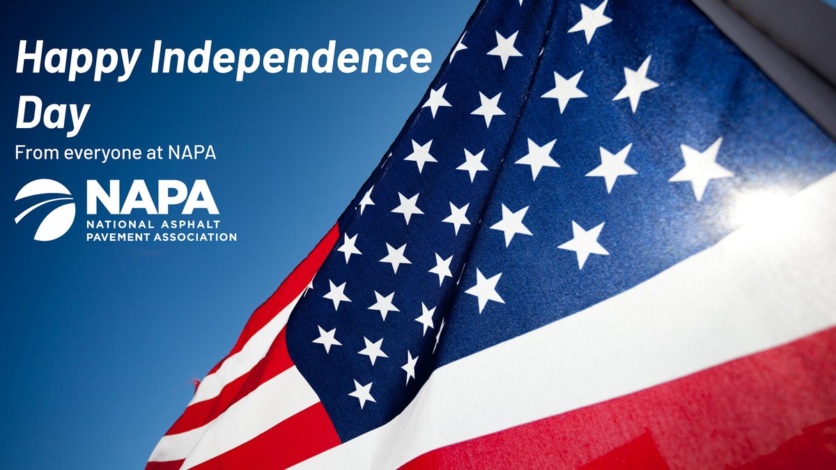🇺🇸 Happy Independence Day! The NAPA offices are closed today.