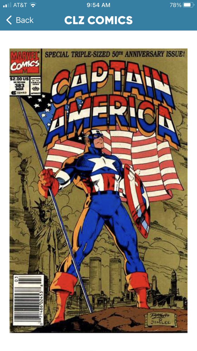 thecomicroom's tweet image. 🇺🇸Happy 4th of July everyone! 🎆
Let’s celebrate by seeing your favorite Captain America covers. Here’s a few of mine. #comics #4thofJuly #FourthOfJuly #CaptainAmerica