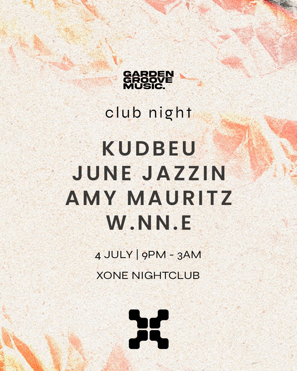 Happening tonight Xone nightclub in Cape Town 
Pull up! Last online tickets left gardengroove.co.za/tickets