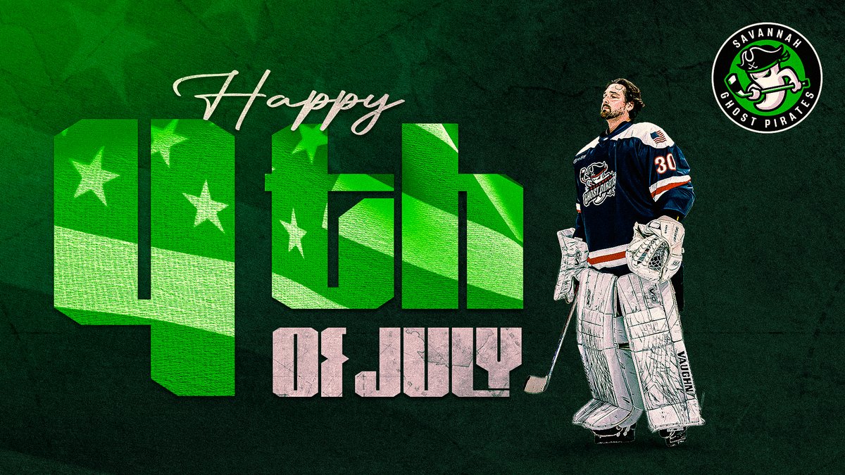 SavGhostPirates's tweet image. Skating into Independence Day like... 🏴☠️💥🇺🇸 Happy 4th from your Ghost Pirates crew!