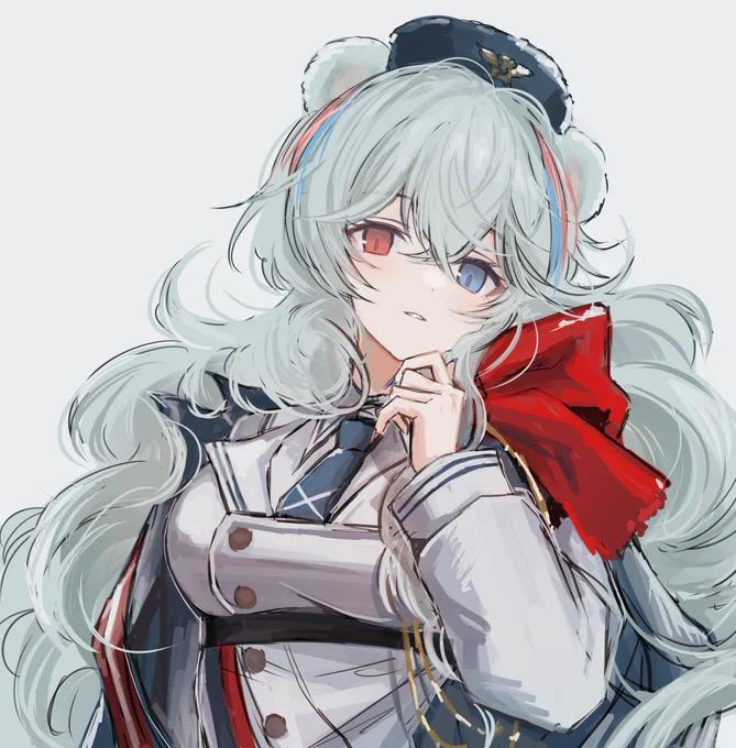 ロサ #アークナイツ版深夜の真剣お絵かき60分一本勝負