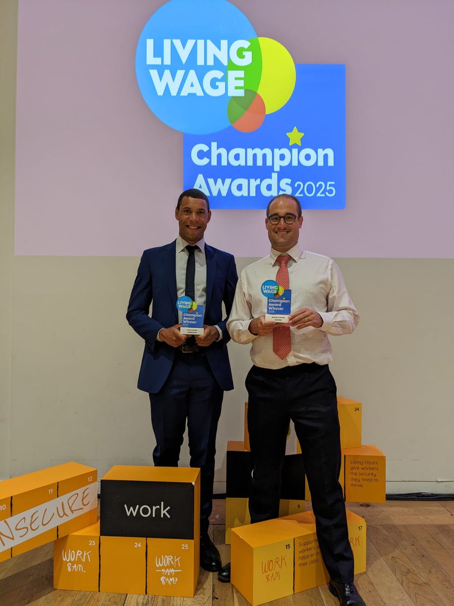 Southwark Council (@lb_southwark) on Twitter photo 👏 We now have 439 Living Wage Employers in the borough & over 7,000 Southwark workers receiving fairer wages.
🏆 🏆 Southwark won two prizes at last night's <a href="/LivingWageUK/">Living Wage Foundation</a> Awards
🔗 Click the link to learn how London Living Wage Employers make a difference in the community. 👏 We now have 439 Living Wage Employers in the borough & over 7,000 Southwark workers receiving fairer wages.
🏆 🏆 Southwark won two prizes at last night's <a href="/LivingWageUK/">Living Wage Foundation</a> Awards
🔗 Click the link to learn how London Living Wage Employers make a difference in the community.