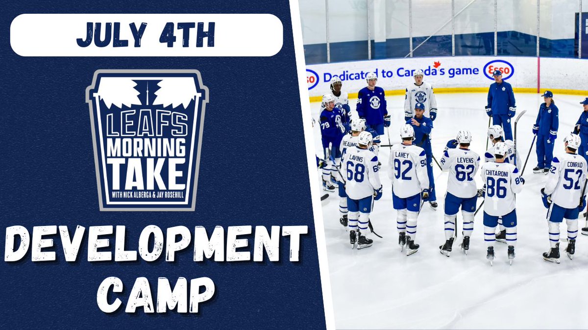 TheLeafsNation (@tlndc) on Twitter photo LEAFS MORNING TAKE - July 4 | 10:30 AM ET
▪️Leafs went after Boeser, Mangiapane?
▪️Extension talks with Stolie haven't started yet
▪️Guest: <a href="/dalter/">David Alter</a>
<a href="/thegoldenmuzzy/">Nick Alberga</a> | <a href="/Jay_D_Rosehill/">Jay Rosehill</a> LEAFS MORNING TAKE - July 4 | 10:30 AM ET
▪️Leafs went after Boeser, Mangiapane?
▪️Extension talks with Stolie haven't started yet
▪️Guest: <a href="/dalter/">David Alter</a>
<a href="/thegoldenmuzzy/">Nick Alberga</a> | <a href="/Jay_D_Rosehill/">Jay Rosehill</a>
