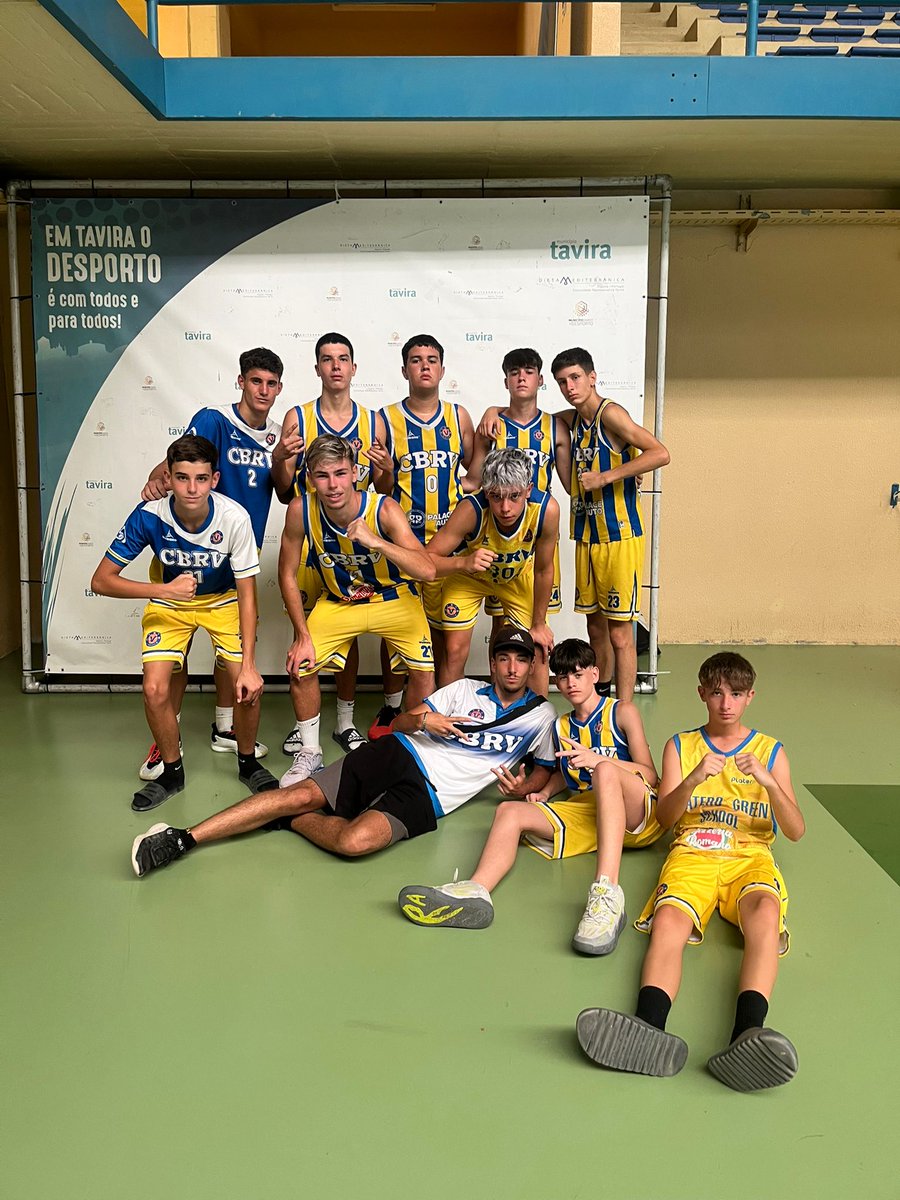 💛💙𝔼𝕝𝕝𝕠𝕤 𝕥𝕒𝕞𝕓𝕚𝕖́𝕟 𝕙𝕒𝕟 𝕔𝕠𝕞𝕖𝕟𝕫𝕒𝕕𝕠

Los cadetes masculinos @palaceauto_ también han empezado su participación en el torneo de @cbtavira1992 

𝙂𝙧𝙖𝙣𝙙𝙚𝙨 𝙢𝙤𝙢𝙚𝙣𝙩𝙤𝙨 para disfrutar en equipo.

#CBRV #NosLateEl💛