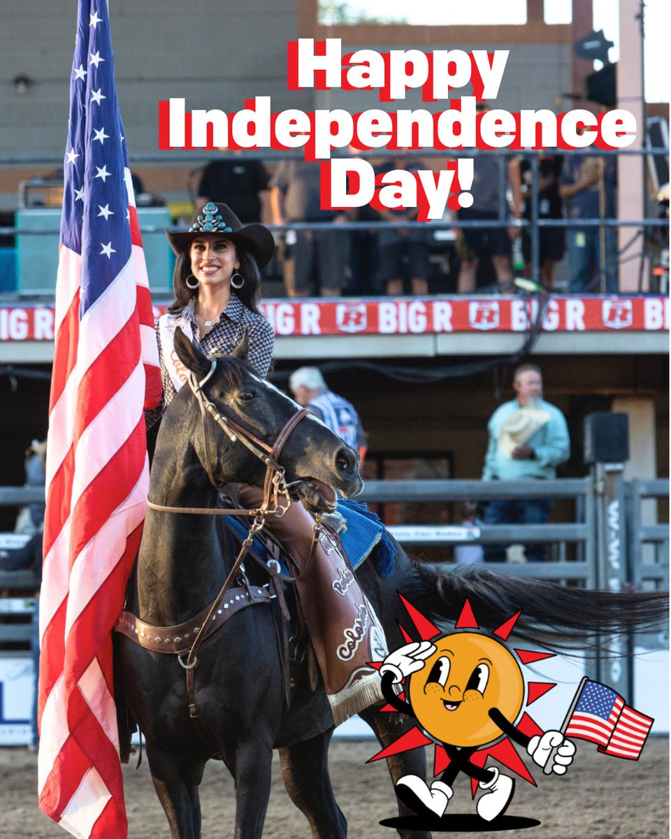 Happy Independence Day from all of us at the Colorado State Fair!

Today we celebrate the spirit of freedom, community, and the red, white, and blue. Wishing you a safe and joyful Fourth with the ones who matter most.

#ColoradoStateFair #GrowingTheTradition #FourthOfJuly