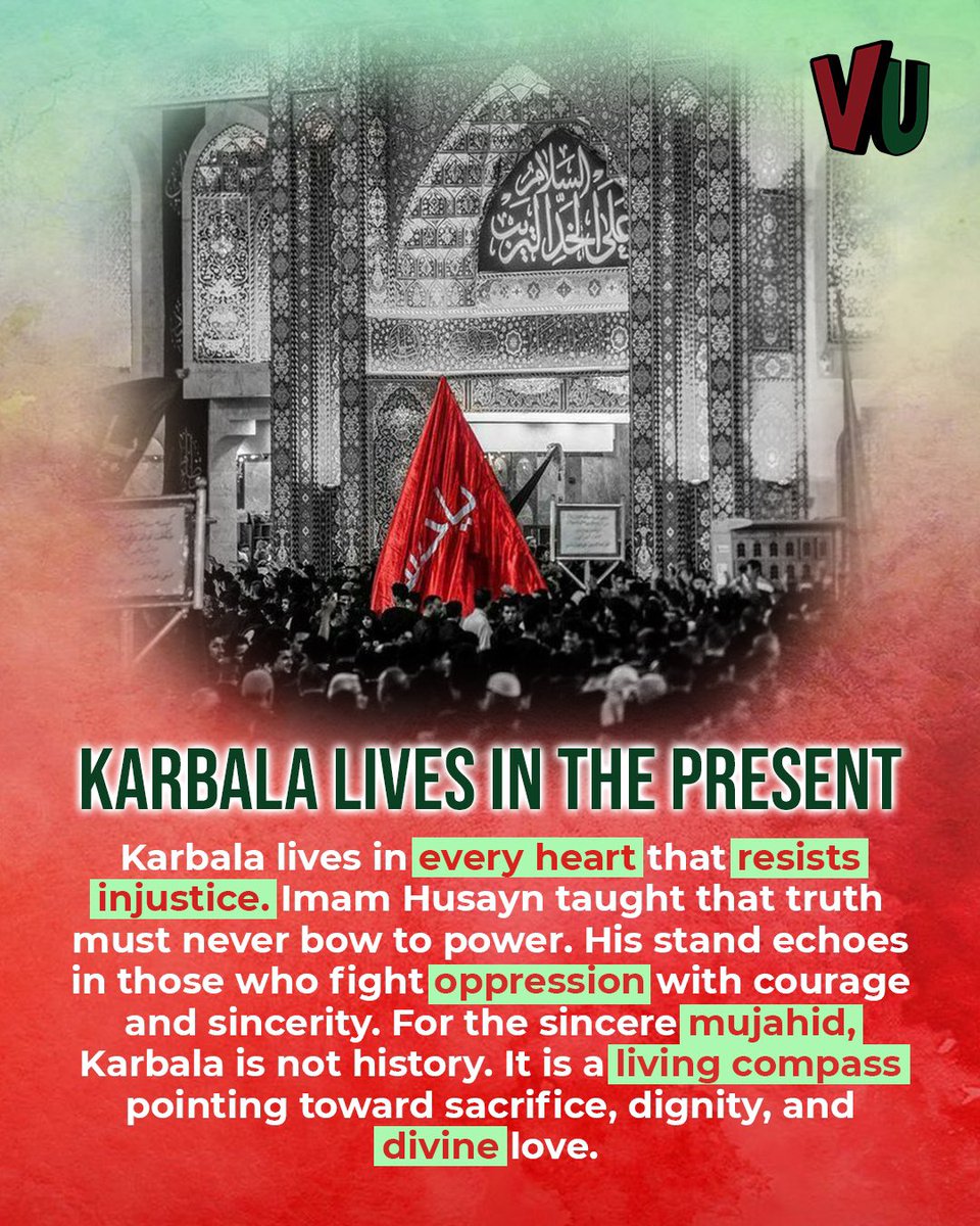 Every Muslim, every anti-imperialist — especially those who are both — should study Imam Husayn. He chose martyrdom over allegiance to tyranny. His stance wasn’t symbolic, it was Qur’anic: enjoin good, forbid evil. His sacrifice still guides us.