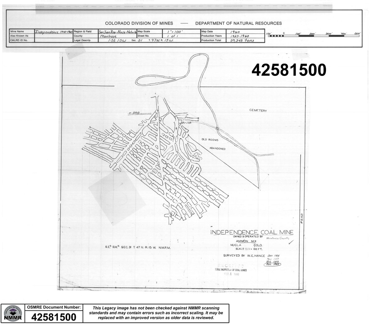 OSMRE Mine Maps tweet media