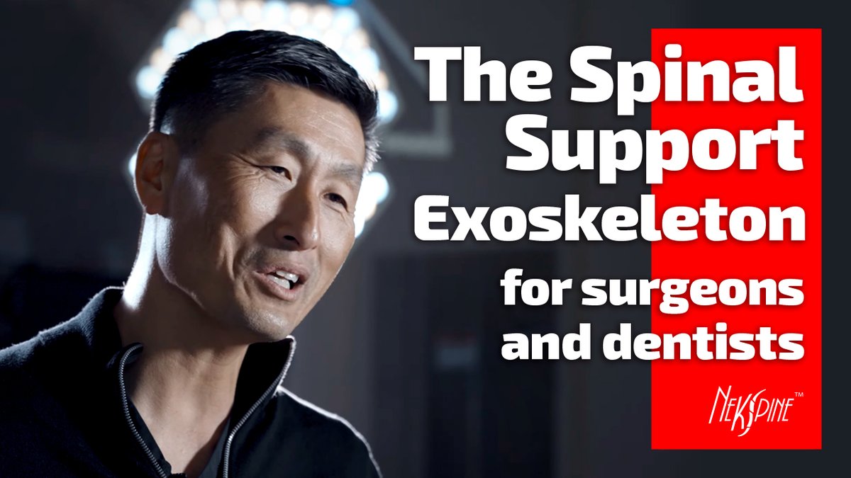 Long hours. High precision. Demanding posture.

Nekspine is the spinal support exoskeleton built to meet the physical demands of surgeons and dentists — reducing strain, improving comfort, and preserving long-term health.

👉 Book your trial at nekspine.com/contact