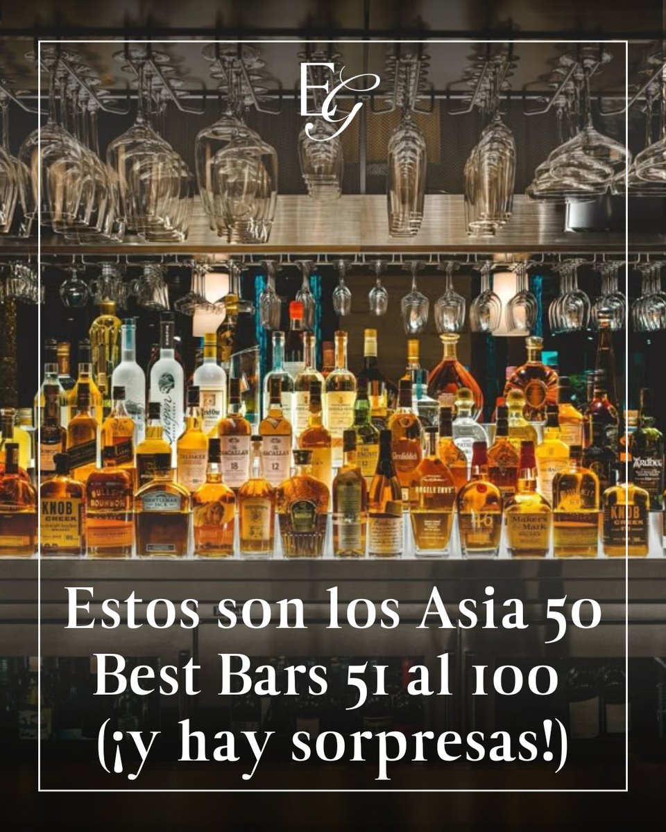 🍸 Se reveló la lista 51-100 de Asia’s 50 Best Bars 2025. Nuevos bares, ciudades debutantes y ¡el mejor whisky del mundo es taiwanés! #Asias50BestBars #Mixología 

Descubre todos los nombres y sorpresas en el artículo completo👉 excelenciasgourmet.com/es/mixologia/b…