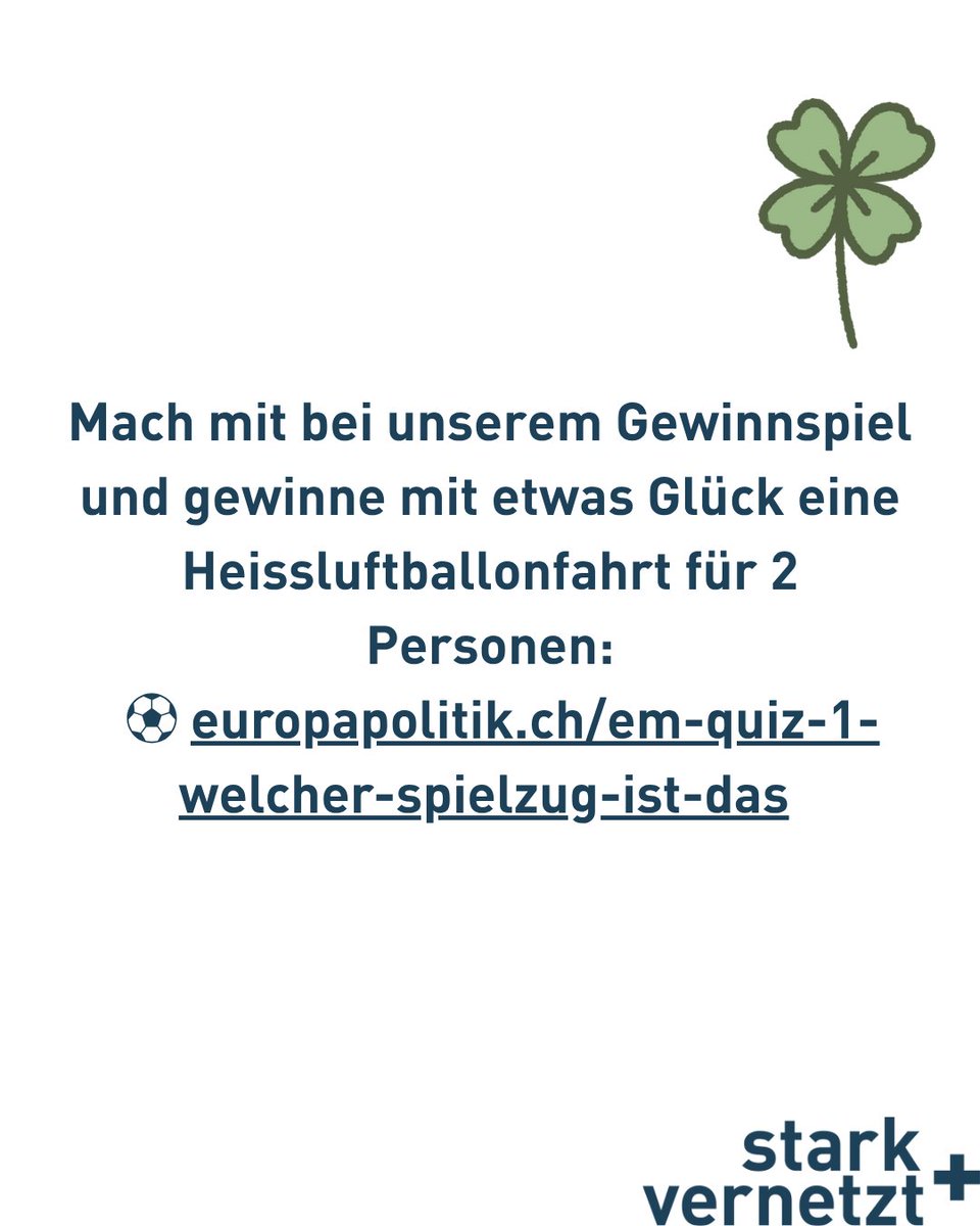 starkvernetzt's tweet image. ⚽🇨🇭 Heute bei der Frauen-EM: Schweiz vs. Island! 🇮🇸
Feuerst du auch dein Team im Stadion an? Dank dem Schengen-Abkommen reisen Fans aus ganz Europa visafrei in die Schweiz für volle Ränge und internationale Stimmung! 🌍🎉
👉 Und das Beste: Mach mit bei unserem EM-Gewinnspiel…