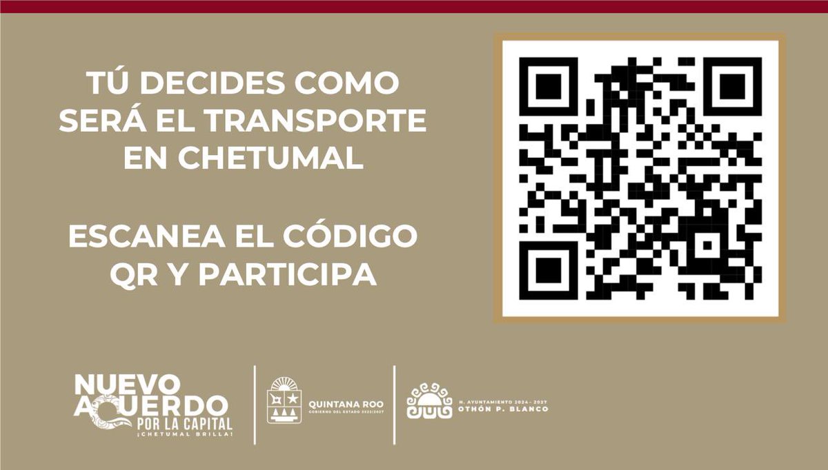 🚌 Ante la histórica demanda de las y los chetumaleños por un servicio de transporte digno y seguro, en #LaVozDelPueblo 🗣️ hablamos del nuevo sistema que transformará la movilidad en nuestra capital.

¡Por primera vez, Chetumal decidirá sus propias rutas y tipos de transporte! 🚍