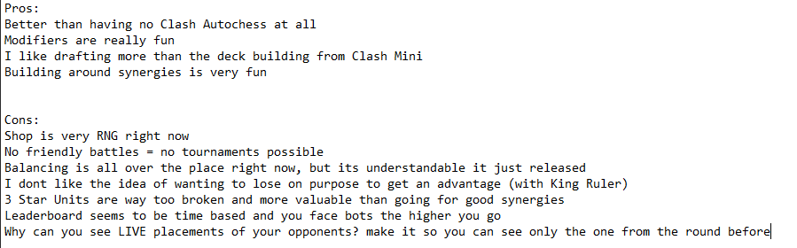 Thoughts on Merge Tactics after a day, what do you guys think?