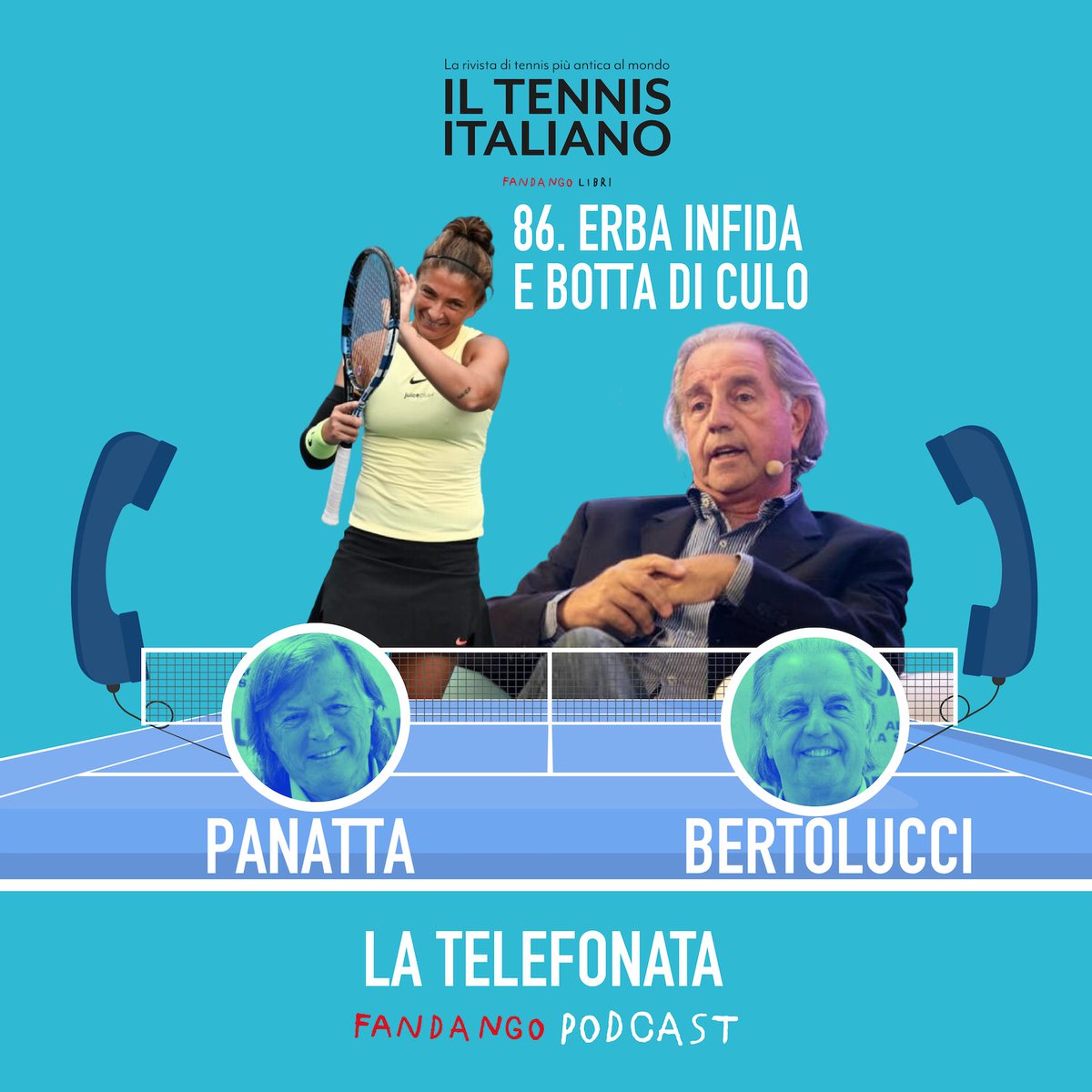 🎾 Adriano Panatta e Paolo Bertolucci commentano il torneo di Wimbledon. E parlano di viaggi rocamboleschi, della differenza fra Sinner e Alcaraz, dell'erba infida e di alcuni colpi di fortuna, in un ambito extratennistico: perché non c'è solo il tennis! open.spotify.com/episode/1YfQVv…