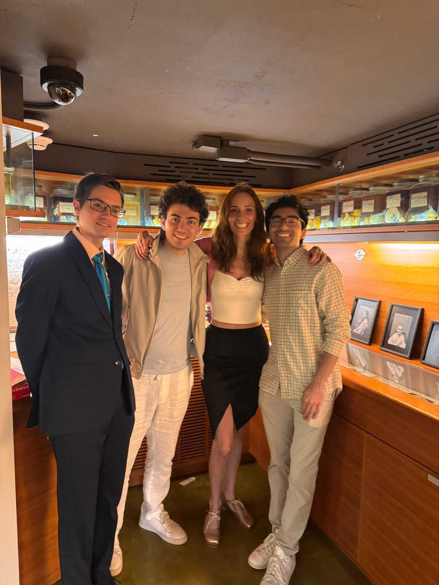 Dr. Harvey Cushing museum at Yale. He founded modern brain surgery, meticulously collected and preserved hundreds of brains ( ~100yo now in jars in the pic). He trained at Harvard, later becoming chief of surgery and a professor there. He saved ~ a thousand brain cancer patients