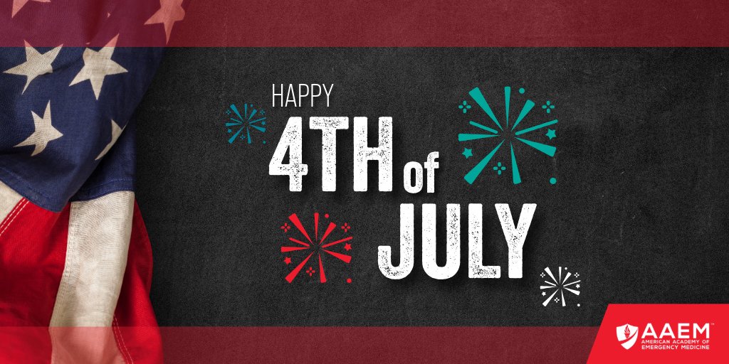 aaeminfo's tweet image. AAEM extends our gratitude to the emergency physicians, healthcare workers, and first responders who keep our communities safe every day, especially during the holiday! 

#FourthOfJuly #IndependenceDay #EmergencyMedicine