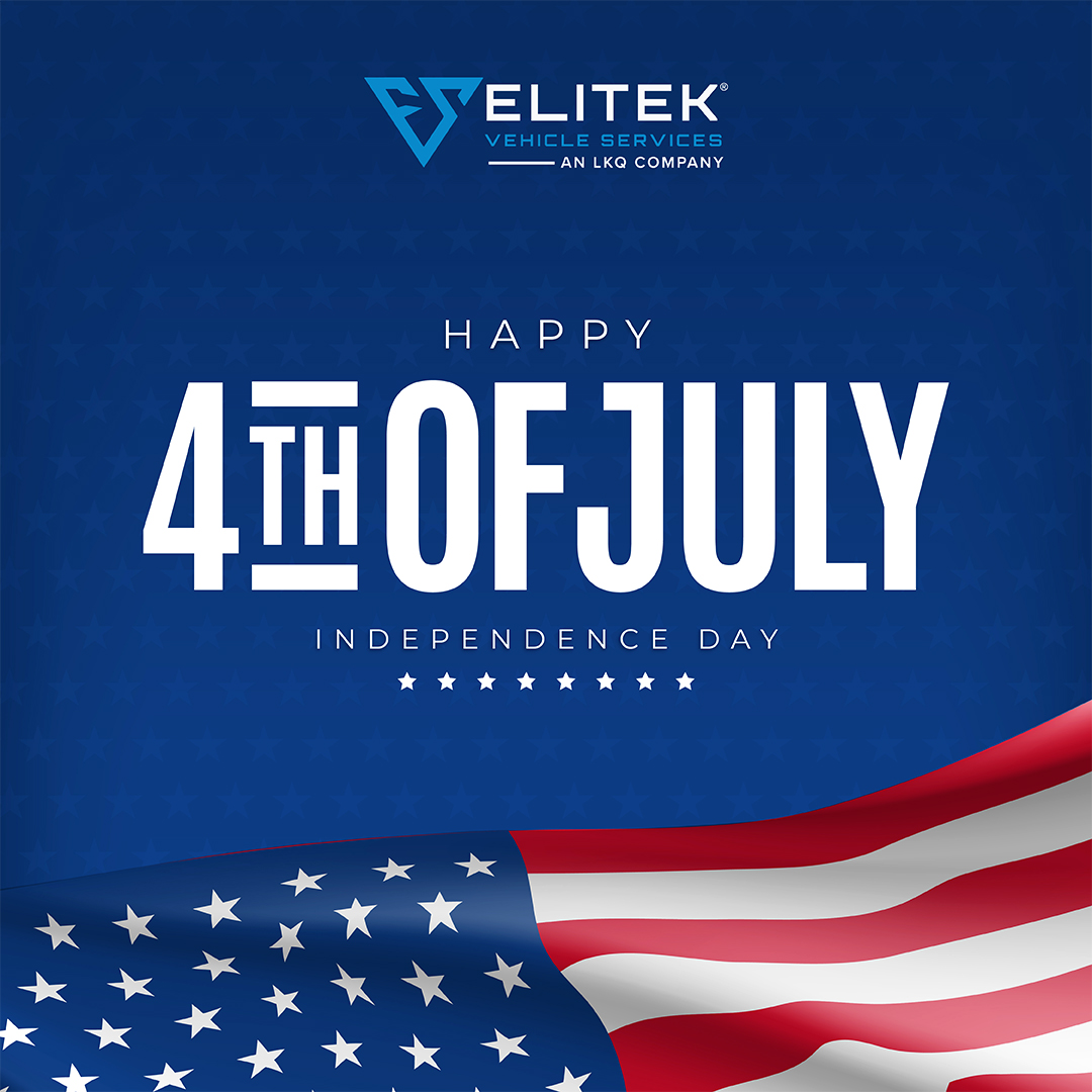 ElitekAuto's tweet image. Today, we celebrate the land of the free because of the brave! Wishing everyone a safe and fun-filled Independence Day with family and friends!

Please note: Our offices will be closed on July 4th so our team can enjoy the holiday.

#IndependenceDay #4thOfJuly #ElitekAuto