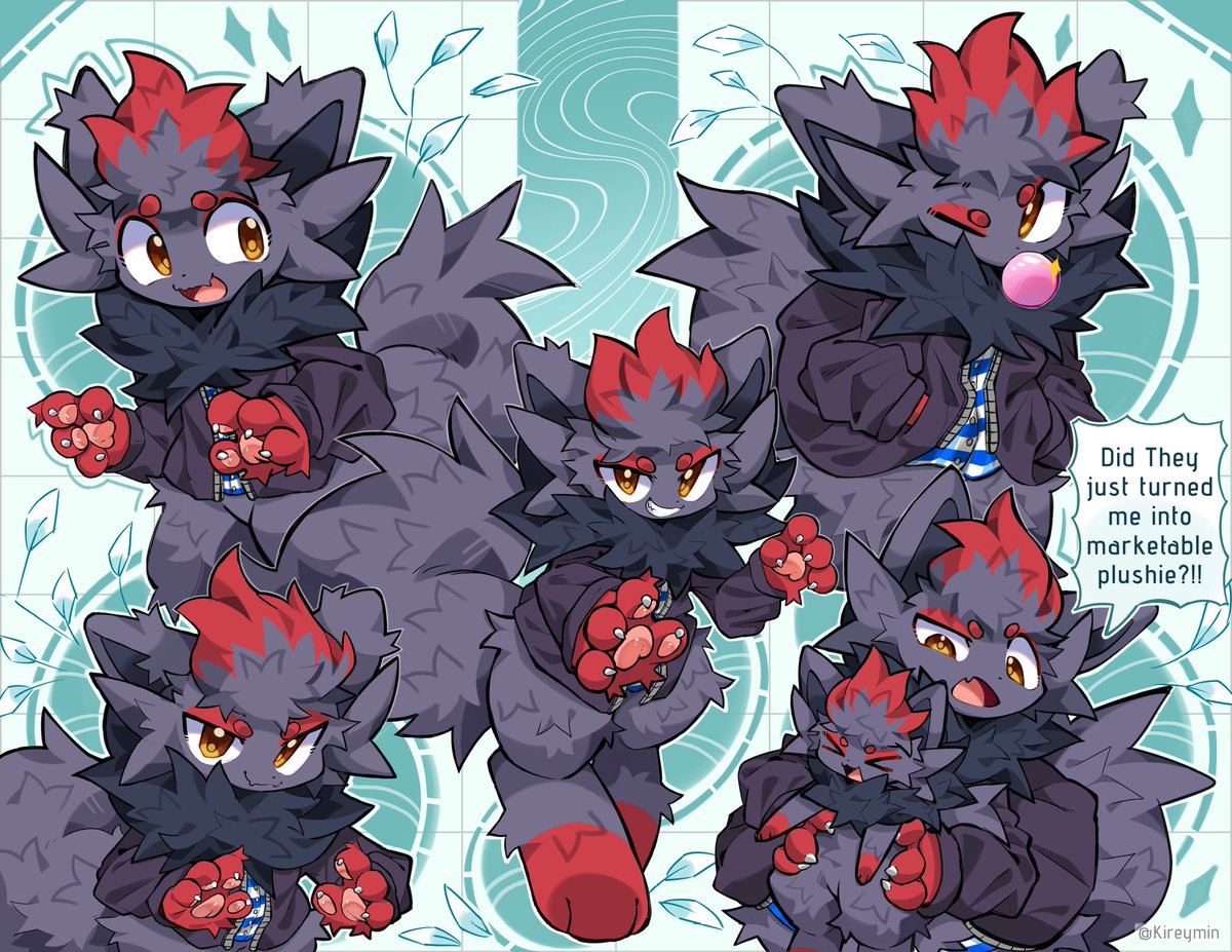 Zorua belong to Zeta