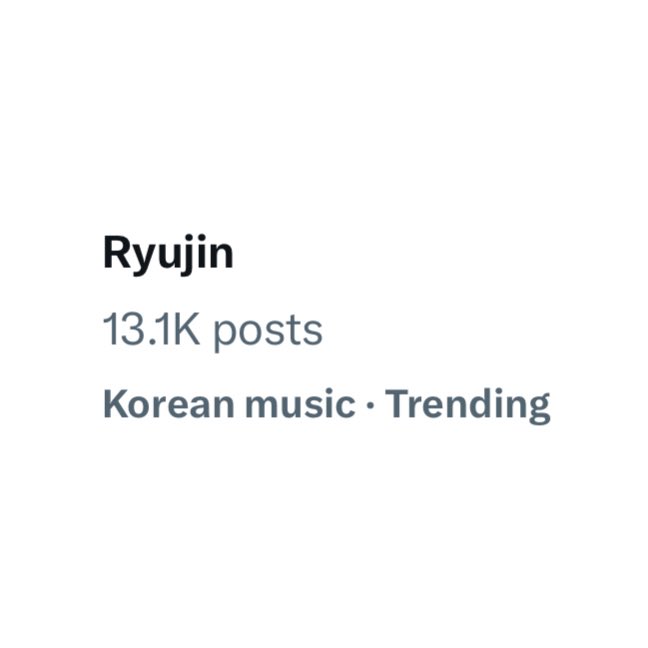 [📈] 'Ryujin' is currently trending under Korean Music category with over 13.1K posts after performing at Waterbomb Seoul! 

#ITZY #RYUJIN #있지 #류진 #リュジン #申留真