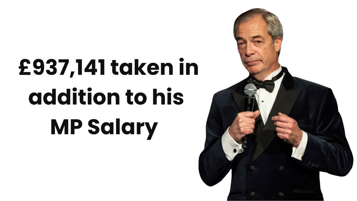 RedWallGroup's tweet photo. Nigel Farage’s first year as an MP in review https://t.co/zu51eBVGGu