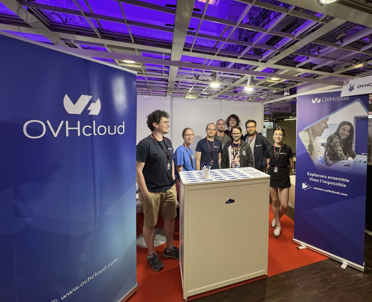 Il y a pile 1 semaine : #LeHack2025 ! #OVHcloud était au cœur de l'événement ! Nous avons assuré l'infra pour le Wargame. Rendez-vous l'année prochaine pour une nouvelle immersion en cybersécurité ! #LeHack #Cybersécurité <a href="/_leHACK_/">leHACK</a>
 <a href="/mag_ovh/">Mag</a>