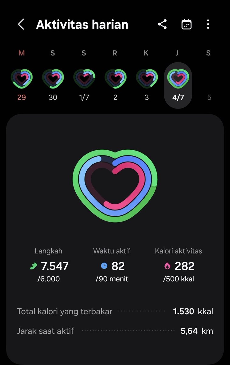 metimoet's tweet photo. @samsungID Mencoba konsisten ... jalan
Tapi kali ini di "temenin" 🤭
tentu saja dengan Samsung
#stepupyoursteps 
#GalaxyActiveClub
#GalaxyActiveChallenge 
(4 Juli 2025) https://t.co/DIMJM1qWGI