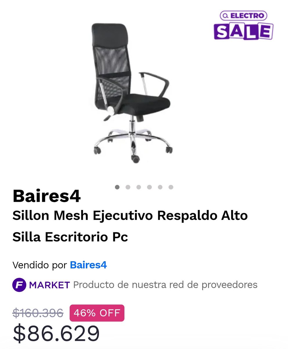 Frávega

Comenzó el #ElectroSale en FRÁVEGA y hay hasta 40% de descuento, hasta 12 cuotas sin interés y envío en 24hs o retiro gratis en sucursal 😱😱😱

Pueden encontrar de todo en Frávega, electro, bazar, herramientas y más!

Les dejo el link:
fravega.com/l/?promociones…