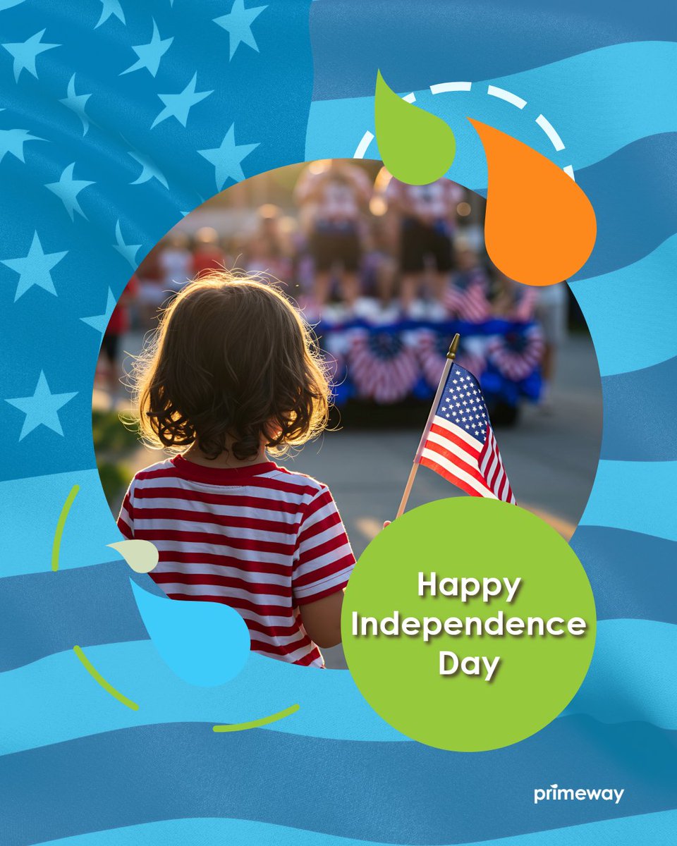 Wishing you a fun and relaxing 4th of July. 🇺🇸  Whether you're spending the day with family, enjoying the outdoors, or simply taking a well-deserved break, we hope it's everything you want.

All PrimeWay Retail Centers will reopen tomorrow, July 5th. #PrimeWay