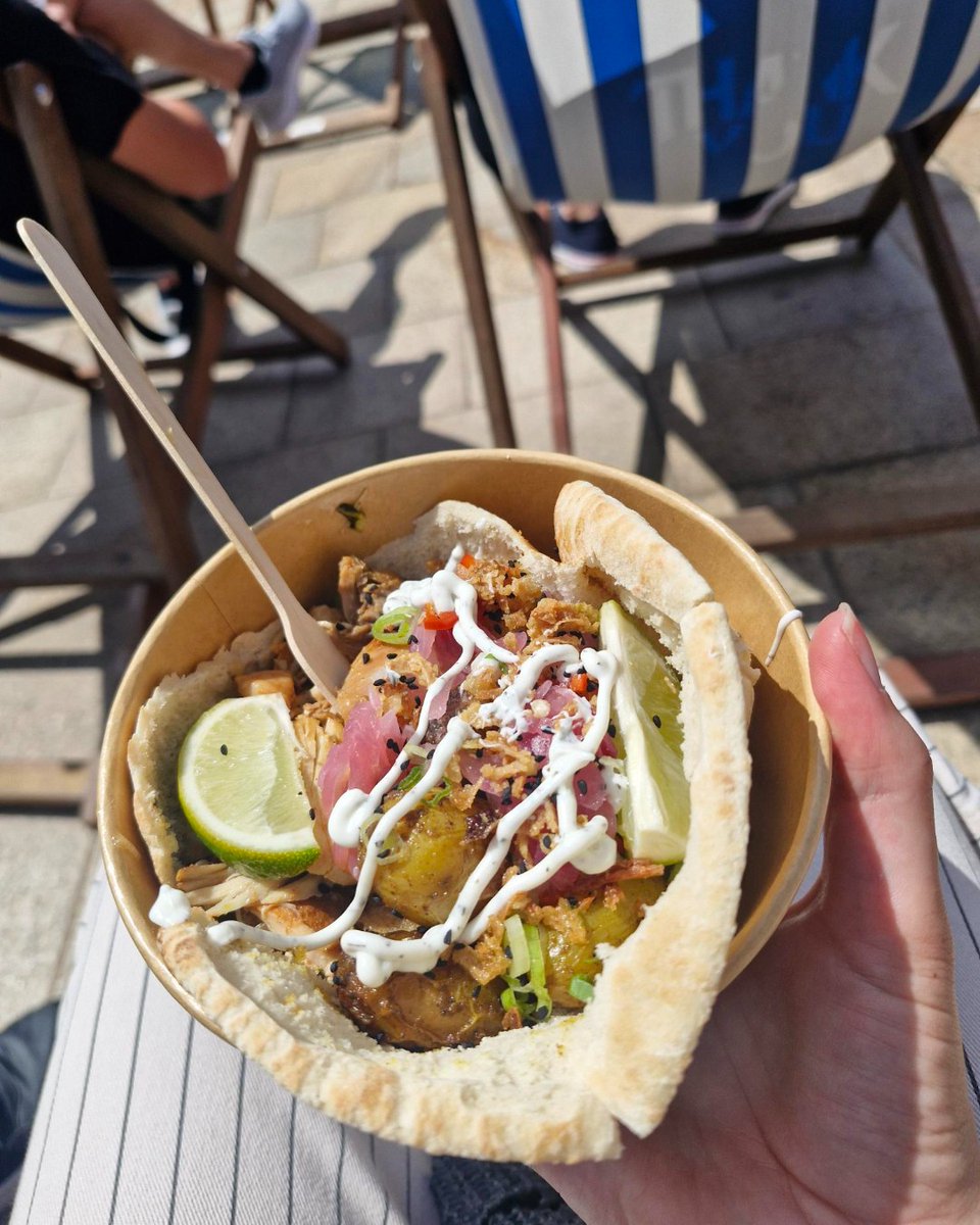 UCBofficial's tweet photo. 🎉 Join us today and tomorrow at the Colmore Food Festival in Victoria Square! ☀️

🍲 The College of Food is serving up delicious street food pots you won't want to miss!
🎨 Meanwhile, Creative Services will be sparkling you up with face painting for FREE! 

#ColmoreFoodFest https://t.co/B7CXW1nJT1