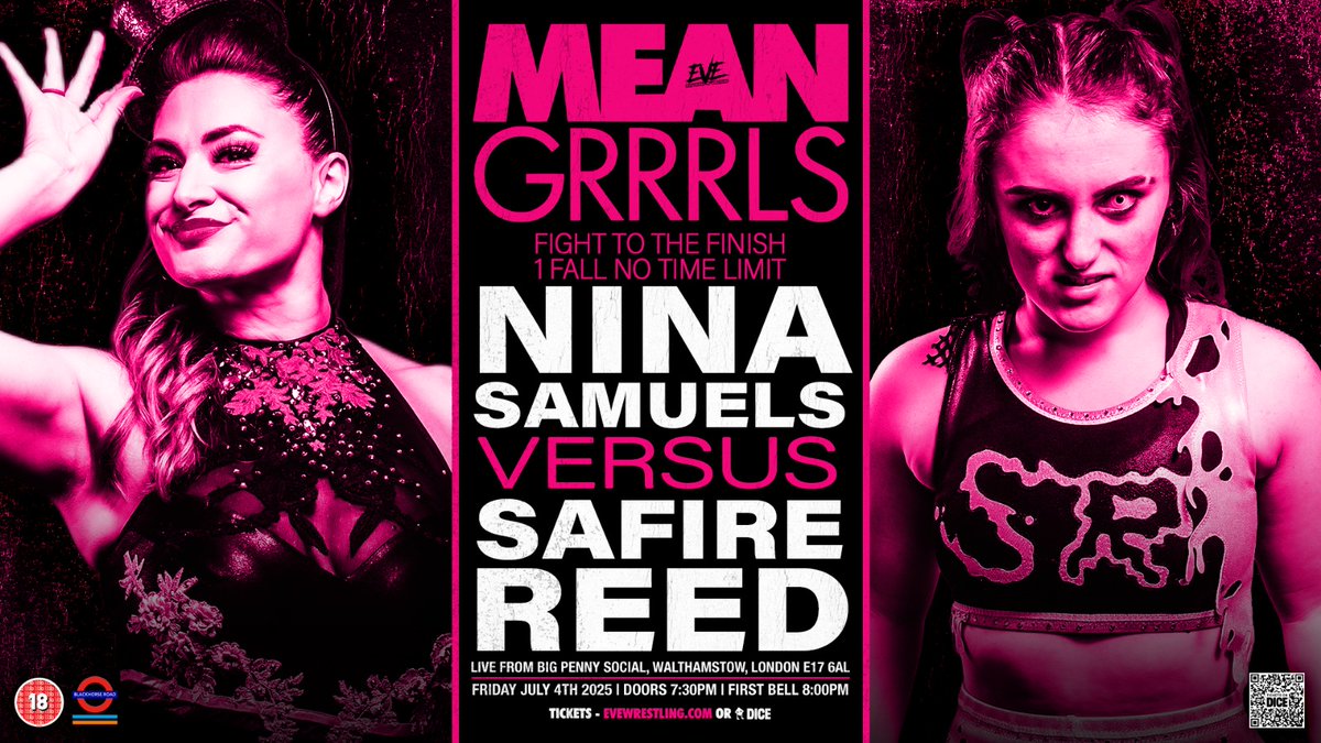 Nina Samuels ニナ・サミュエル (@ninasamuels123) on Twitter photo Enjoy that pride while it lasts, you've never beaten me in <a href="/ProWrestlingEVE/">EVE - Riot Grrrls of Wrestling</a>, tonight won't be any different Enjoy that pride while it lasts, you've never beaten me in <a href="/ProWrestlingEVE/">EVE - Riot Grrrls of Wrestling</a>, tonight won't be any different