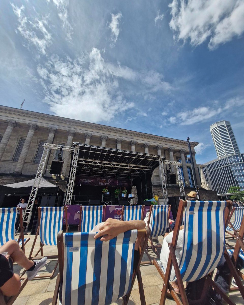 🎉 Join us today and tomorrow at the Colmore Food Festival in Victoria Square! ☀️

🍲 The College of Food is serving up delicious street food pots you won't want to miss!
🎨 Meanwhile, Creative Services will be sparkling you up with face painting for FREE! 

#ColmoreFoodFest