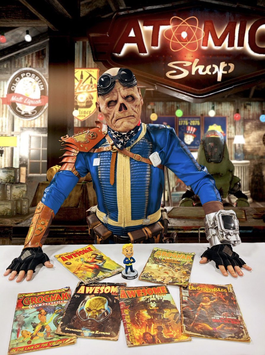 Mark Meer (@mark_meer) on Twitter photo āGhoul has wares if you have capsā¦ā
ā¢ļø Me as former Vault Dweller (and current ghoul), Max Rads. Iāll be bringing Max to the Fallout Xperience at <a href="/GCXEvent/">GCX</a> July 25-26! Thanks to <a href="/FalloutForHope/">FalloutForHope š GCX Orlando</a> š
(Mask by <a href="/ImmortalMasks/">Immortal Masks</a>)
#Fallout #FalloutCosplay #FalloutGhoul #Fallout76 āGhoul has wares if you have capsā¦ā
ā¢ļø Me as former Vault Dweller (and current ghoul), Max Rads. Iāll be bringing Max to the Fallout Xperience at <a href="/GCXEvent/">GCX</a> July 25-26! Thanks to <a href="/FalloutForHope/">FalloutForHope š GCX Orlando</a> š
(Mask by <a href="/ImmortalMasks/">Immortal Masks</a>)
#Fallout #FalloutCosplay #FalloutGhoul #Fallout76