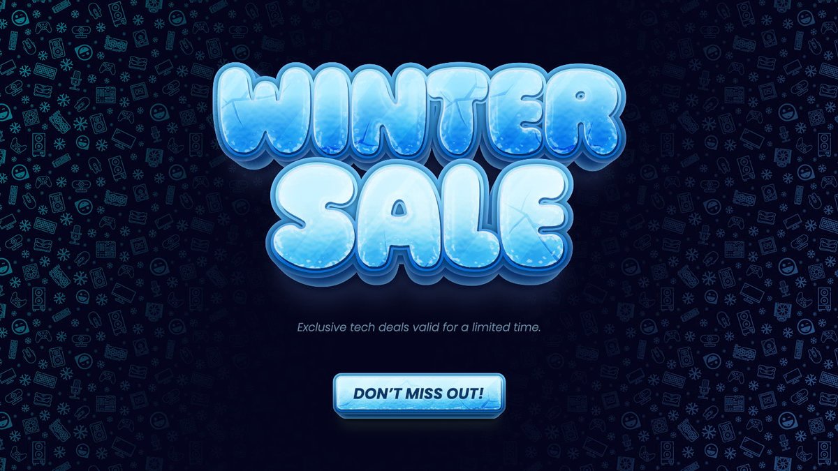 Frosty weather, scorching prices! ❄️🔥

Turn up the heat on your winter gaming with red-hot offers and epic savings ☃️💸🌶️

Don’t miss out on the Wootware Winter Sale! 🛒

✨ bit.ly/WootWinter25 ✨