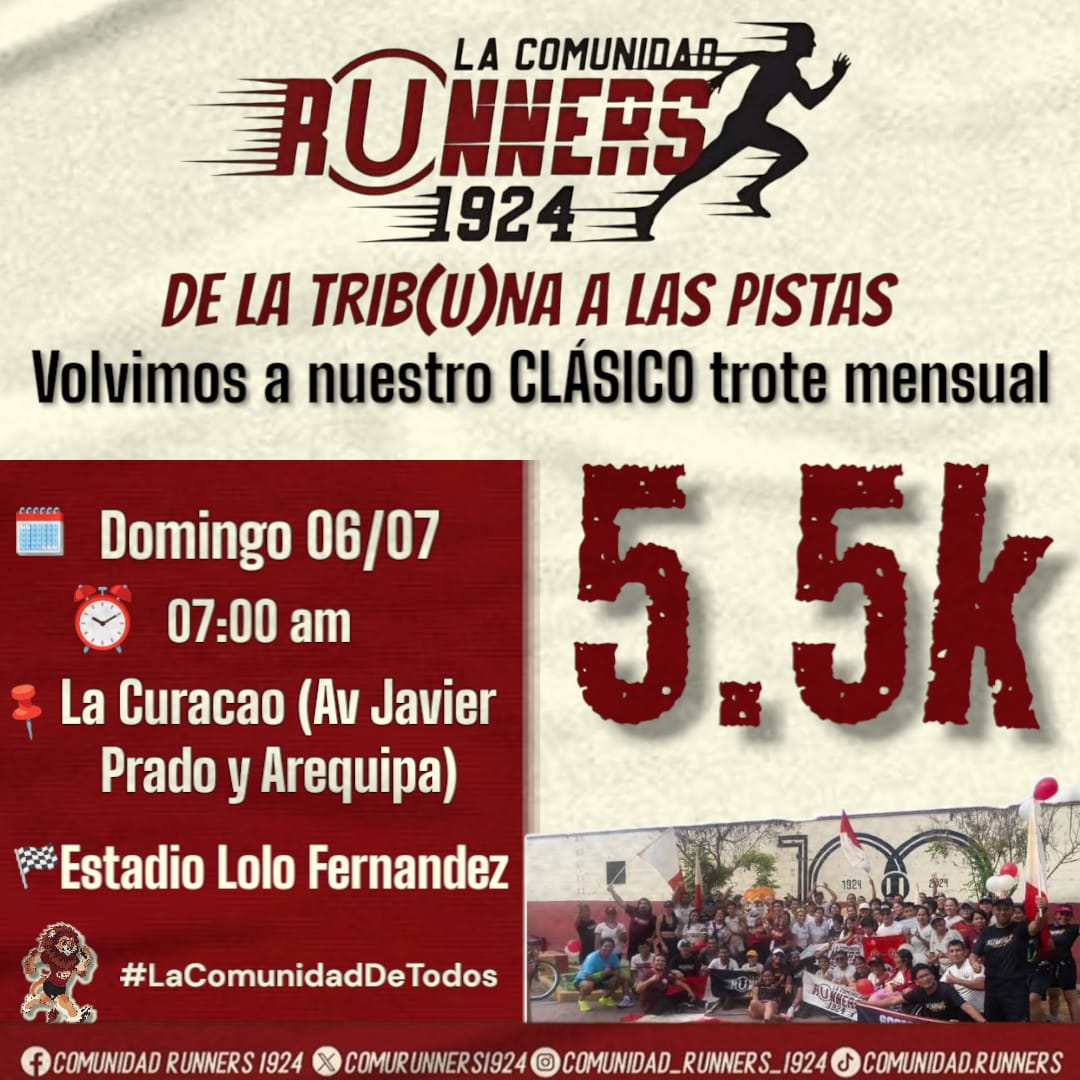 comurunners1924's tweet photo. 𝗗𝗢𝗠𝗜𝗡𝗚𝗢 𝟲 𝗗𝗘 𝗝𝗨𝗟𝗜𝗢 !
𝗡𝗢𝗦 𝗩𝗘𝗠𝗢𝗦 𝗖𝗢𝗠𝗨𝗡𝗜𝗗𝗔𝗗 𝗥𝗨𝗡𝗡𝗘𝗥𝗦 𝟭𝟵𝟮𝟰  💛❤️🏃🏃

#DeLaTribunaAlasPistas
#LaGarrDelÚnicoGrande https://t.co/pfxqMhJWwT