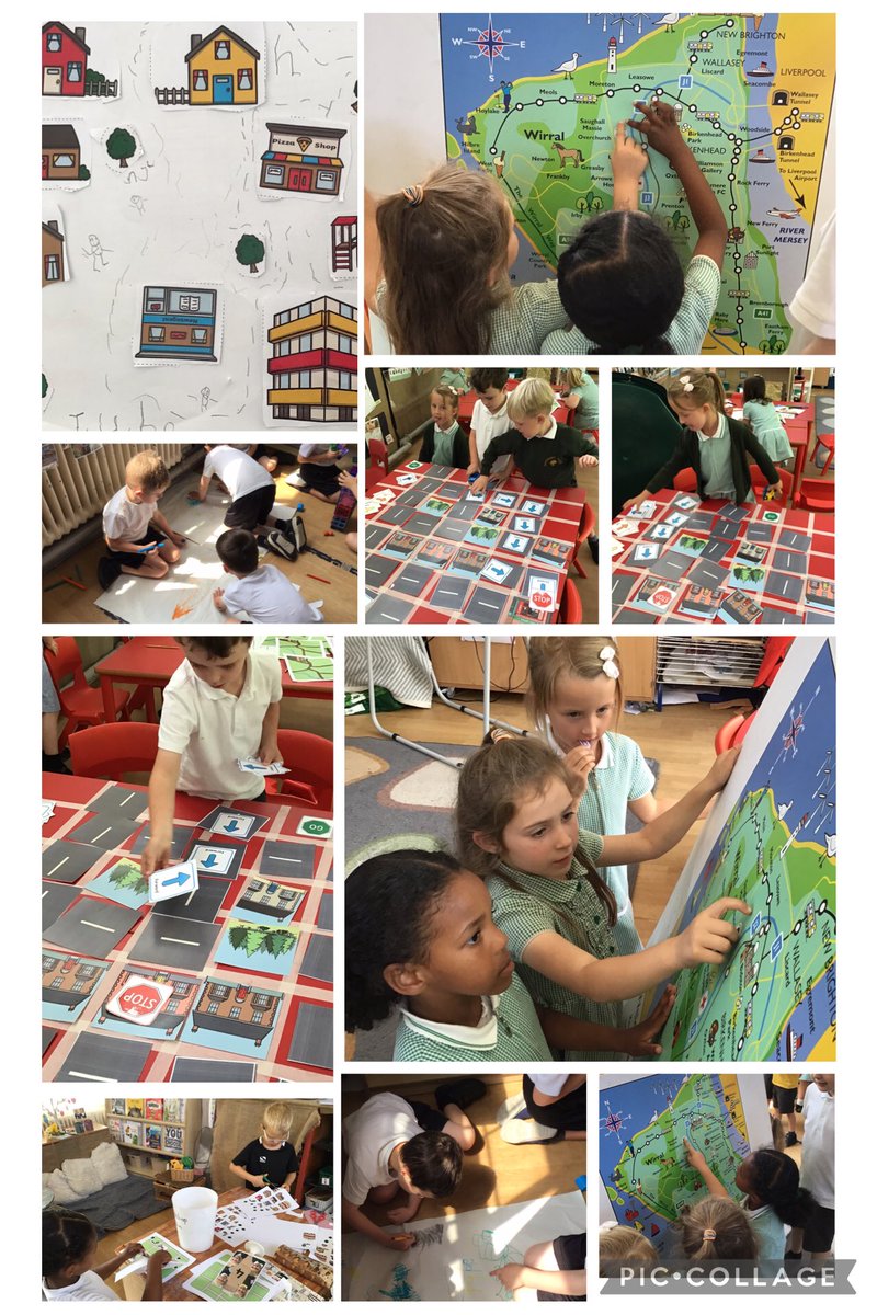 Last week we read the story ‘What the Ladybird Heard’. This week we have done lots of map work which the children loved!