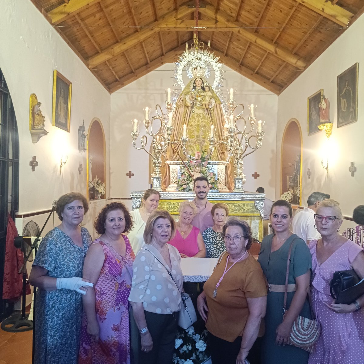 CoroSoledad_'s tweet photo. 🔴 Un año más, acompañamos musicalmente el Solemne Triduo a Nuestra  Señora de Guía, éste en especial, se ha celebrado de forma itinerante por los distintos templos de nuestro pueblo, con motivo del 500 aniversario. https://t.co/vRvIDJ07dQ