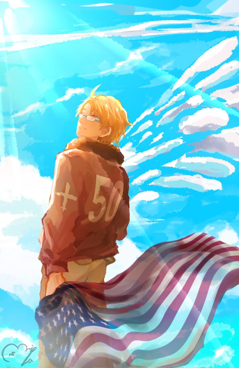 akia_008's tweet photo. 7/4 おめでとう—🥳
#ヘタリア #hetalia https://t.co/kos4mIlsnf