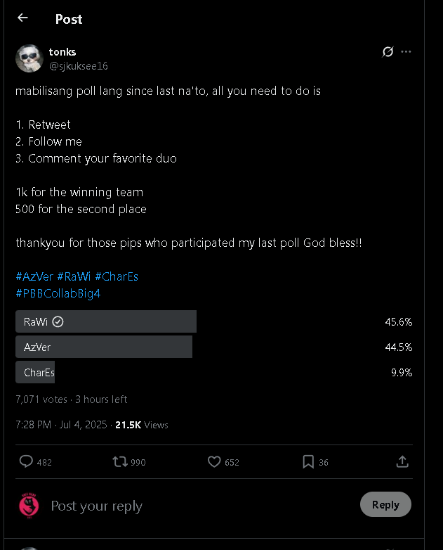 UNIS NANA VST 🗳️ tweet media