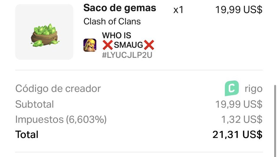 Smaug Coc tweet media