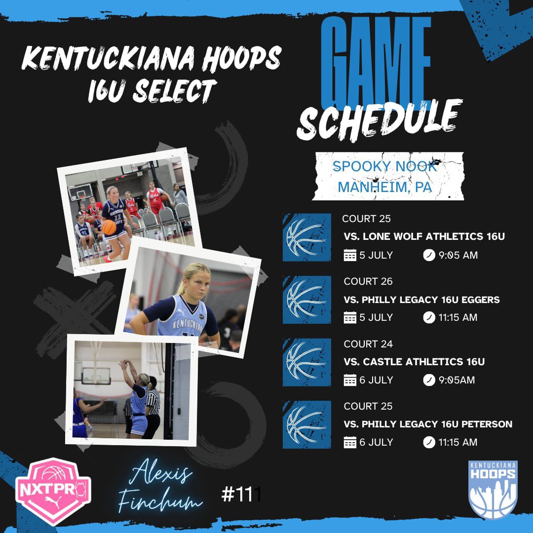 Alexis Finchum (@finchumalexis) on Twitter photo Ready to get to work with my team this weekend! <a href="/KYIN_Hoops_GBB/">Kentuckiana Hoops Girls AAU</a> <a href="/coach_wathen/">Coach Wathen</a> <a href="/PRO16G/">NXTPRO Girls League</a> Ready to get to work with my team this weekend! <a href="/KYIN_Hoops_GBB/">Kentuckiana Hoops Girls AAU</a> <a href="/coach_wathen/">Coach Wathen</a> <a href="/PRO16G/">NXTPRO Girls League</a>