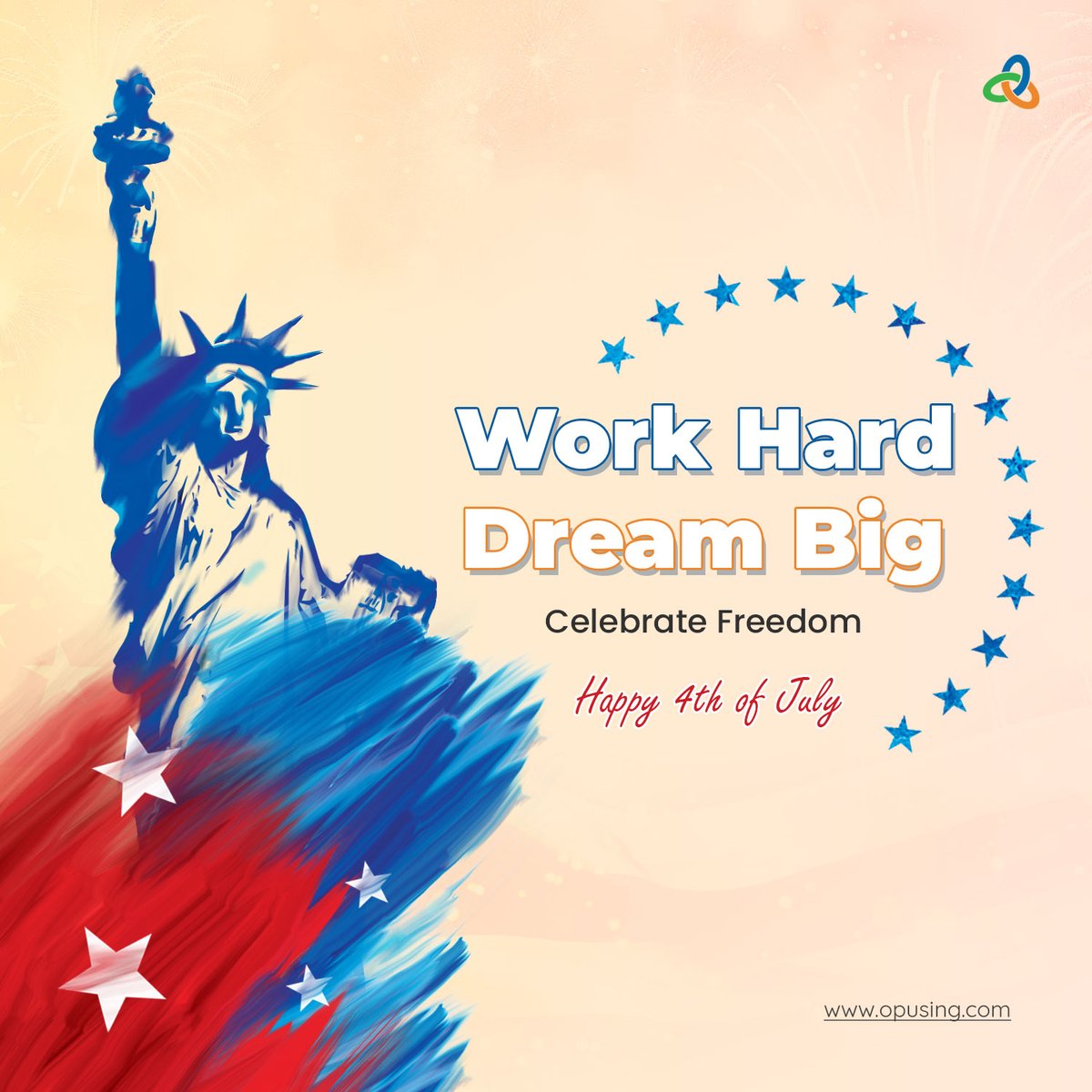 OpusingLLC's tweet image. However you’re spending today: on the grill, by the lake, or just slowing down; we hope you’re celebrating freedom in your own way. Here&apos;s to hard work, bold dreams, and the country that gives us the space to chase both.

#Opusing #staffing #4thofJuly #IndependenceDay
