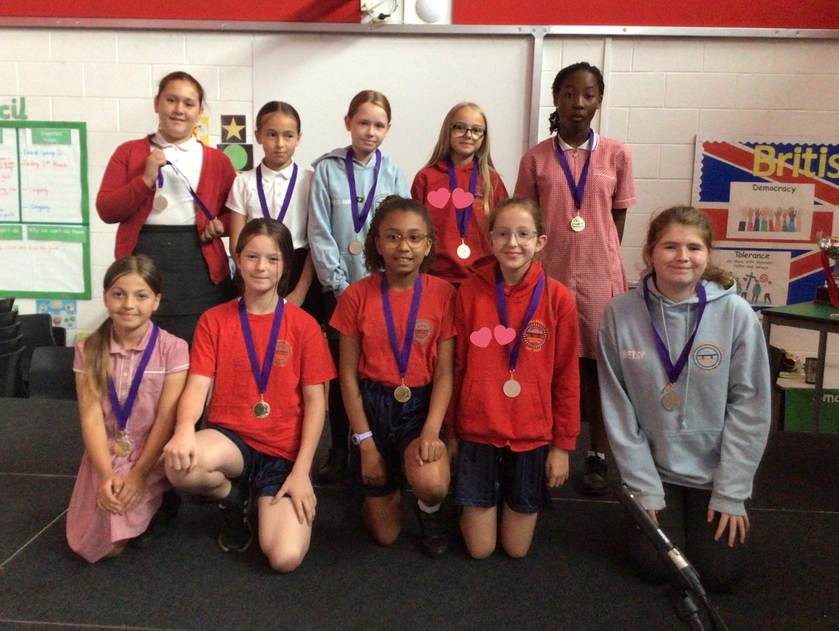 Our netball team celebrated coming second in their league this year! What a great effort, only losing one match!