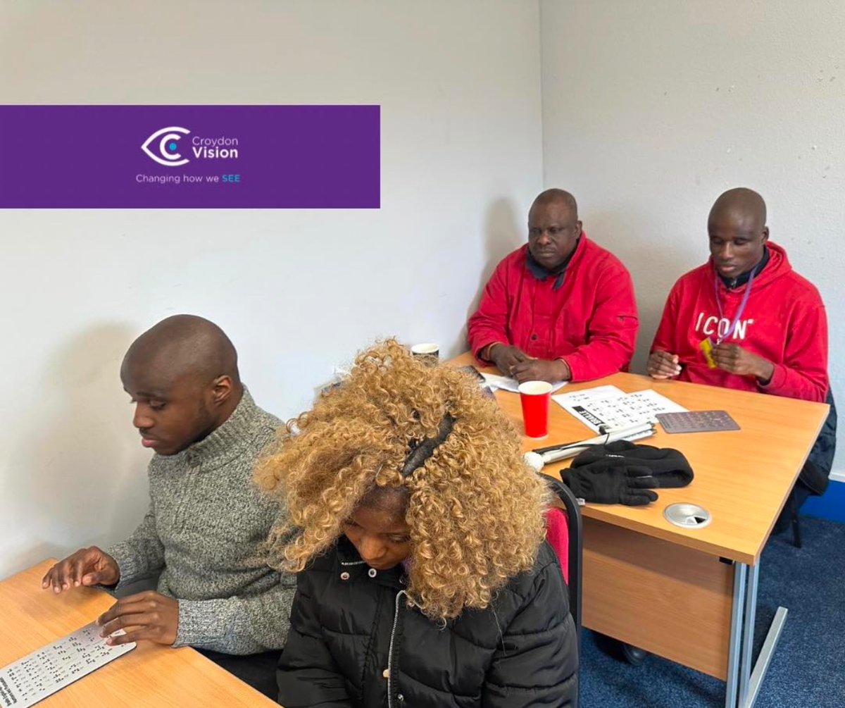 📚 Our Braille classes help build confidence and independence in a friendly, supportive space!

Whether you’re a beginner or improving your skills, join us every Friday, 11 AM – 1 PM to learn this valuable skill.

📧Ancella.george@croydonvision.org.uk