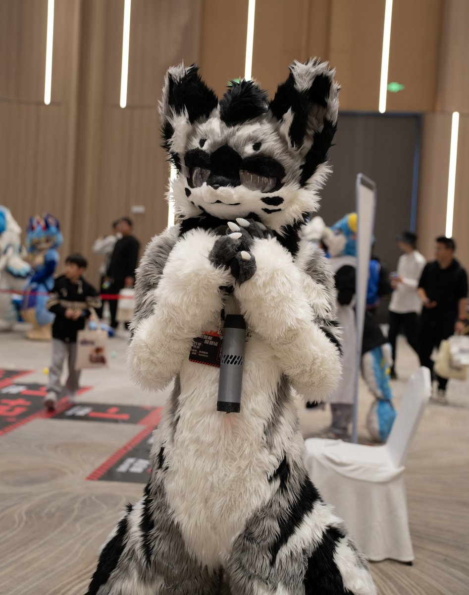 furrywuming's tweet photo. #FursuitFriday
唔，是谁在喊我。
#furry #fursuit #fursuiter https://t.co/f0wDcRD71T