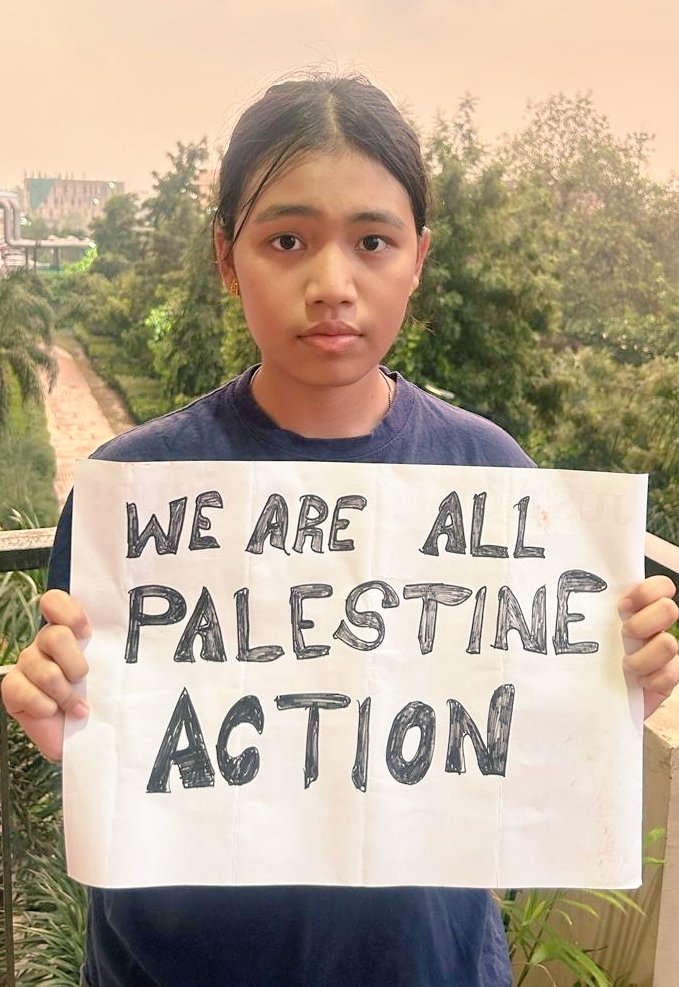 Licypriya Kangujam (@licypriyak) on Twitter photo Speaking out against the genocide in Gaza is not an act of terrorism.
In solidarity with @Pal_action <a href="/zarahsultana/">Zarah Sultana MP</a> <a href="/JustStop_Oil/">Just Stop Oil</a> <a href="/ApsanaBegumMP/">Apsana Begum MP</a> <a href="/AmnestyUK/">Amnesty UK</a>. ❤️🙏 Speaking out against the genocide in Gaza is not an act of terrorism.
In solidarity with @Pal_action <a href="/zarahsultana/">Zarah Sultana MP</a> <a href="/JustStop_Oil/">Just Stop Oil</a> <a href="/ApsanaBegumMP/">Apsana Begum MP</a> <a href="/AmnestyUK/">Amnesty UK</a>. ❤️🙏