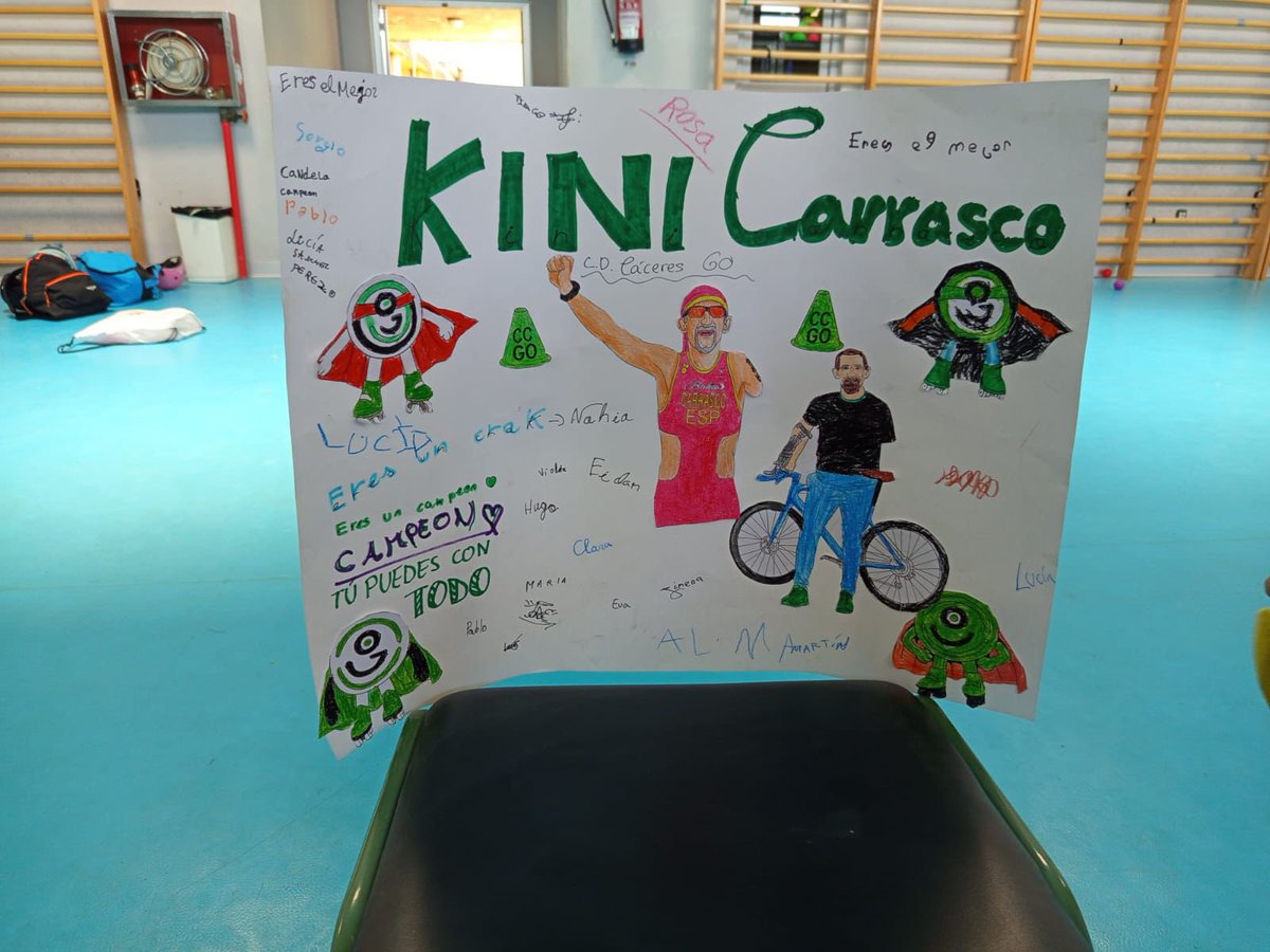 Siguiendo con la gran iniciativa de @Mavenehijos de llevar la inclusión, la superación y el deporte paralímpico, hoy he tenido el placer de estar con los jóvenes de club CaceresGo y someterme a un tercer grado con ellos 😂😂
Un auténtico placer!