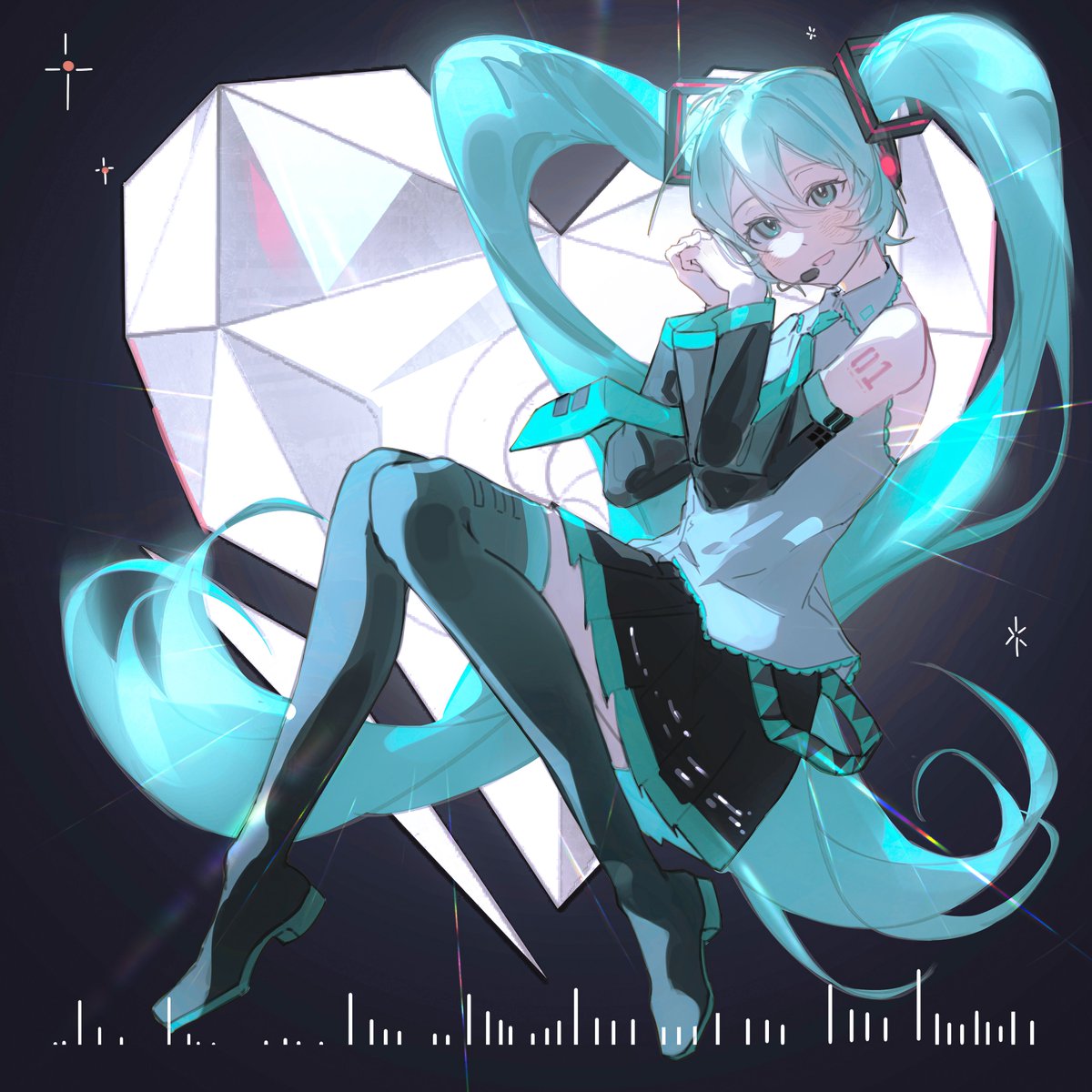Flve565's tweet image. #初音ミク #HatsuneMiku #初音ミクイラスト #100日チャレンジ
DAY90💖