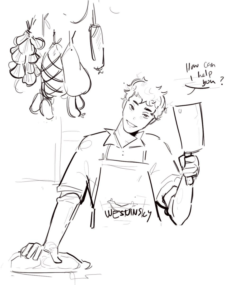the butcher's son, literally
#aftg #allforthegame #neiljosten #nathanielwesninsky