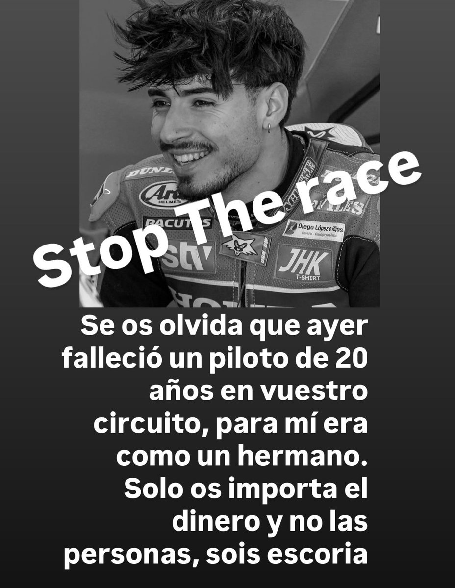 <a href="/JuniorGP/">FIM JuniorGP</a> <a href="/MagnyCoursTrack/">Circuit Magny-Cours</a> 
RT por favor que llegue a todo el mundo🙏🙏🙏🙏
