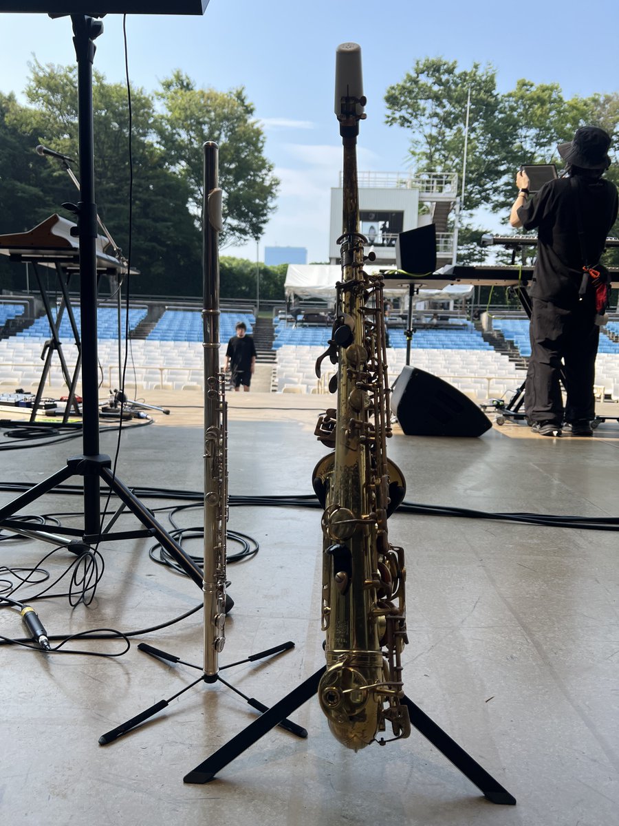 インディゴのアンコールまで客席で聴いてたら急にステージ呼ばれてびっくりしました。笑
暑かったけど楽しかった〜
ありがとうございました！
#サウコネ #Omoinotake